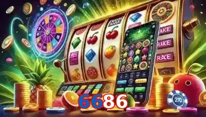 6686