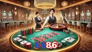 6686